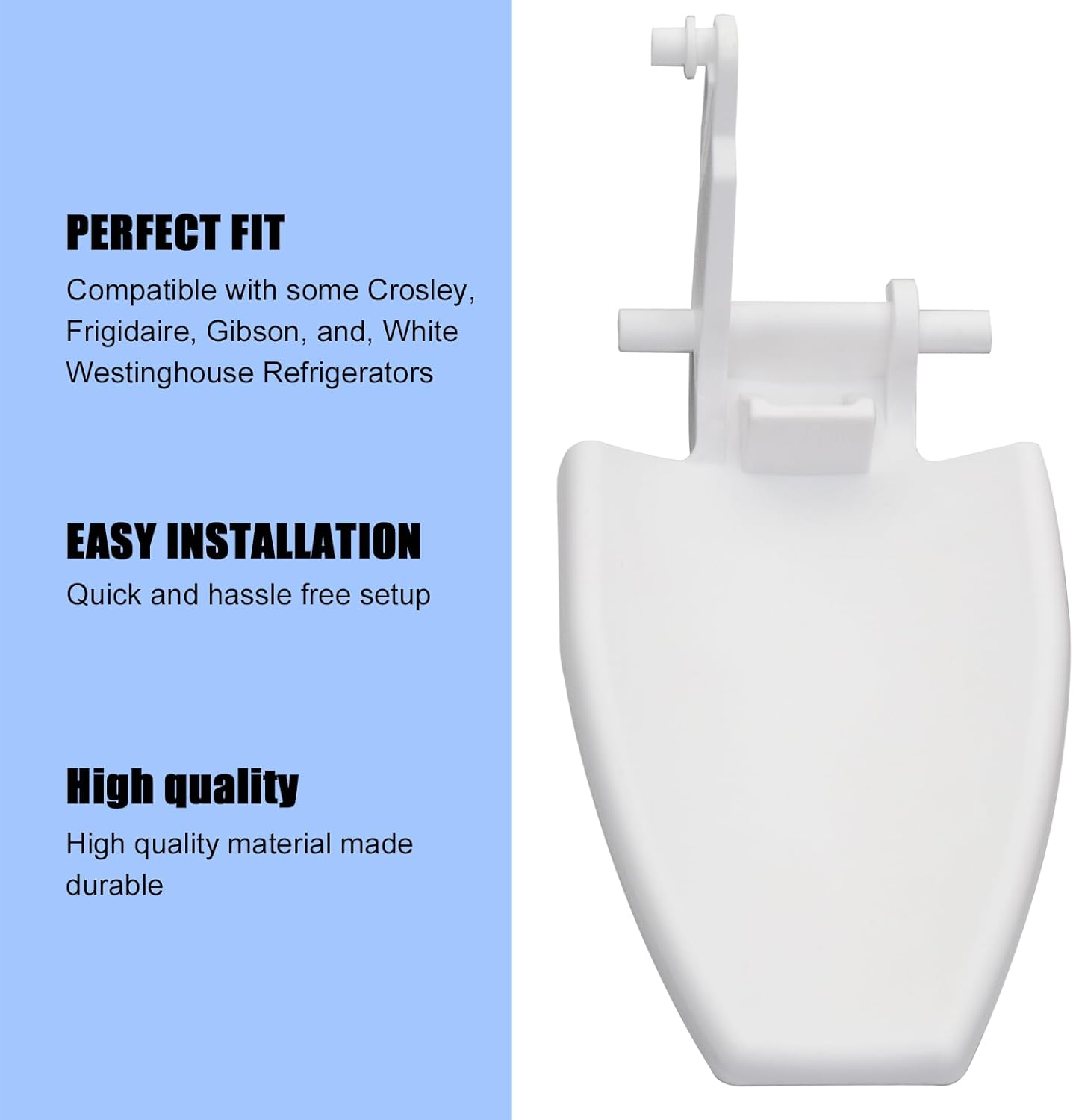 241682001 Refrigerator Water Dispenser Lever compatible with Frigidaire, Kenmore Refrigerator Water Dispenser Actuator 4 241682001 Refrigerator Water Dispenser Lever compatible with Frigidaire, Kenmore Refrigerator Water Dispenser Actuator - Image 4