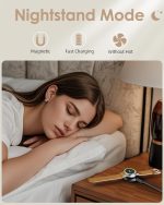 2 Pack for Samsung Galaxy Watch Charger Compatible with Watch 8/8 Classic/Ultra/7/6/6 Classic/5/5 Pro/4/4 Classic/3/Active/FE USB A Magnetic Fast Charging Dock Accessories 3.3FT - Image 5