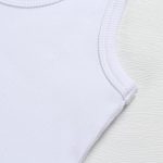 Artfish Women's Scoop Neck Sleeveless Knit Ribbed Fitted Casual Crop Tank Top - Image 3