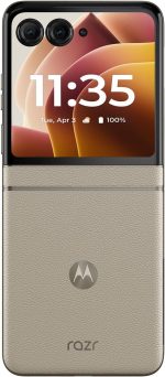 Motorola razr | 2024 | Unlocked | Made for US 8/256GB | 50MP Camera | Beach Sand - Image 4