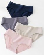 Adorel Teen Girls Underwear Cotton Panties Briefs Solid Color Pack of 8 - Image 2