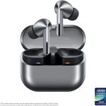 Samsung Galaxy Buds 3 Pro AI True Wireless Bluetooth Earbuds, Noise Cancelling, Sound Optimization, Redesigned Comfort Fit, Silver [US Version, Amazon Exclusive, 2Yr Warranty]