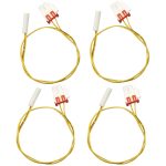 4-Pack DA32-10104N Temperature Sensor for Samsung Refrigerator, Compatible with DA32-10104V 2030330 AP4979323 PS4138666 114002,Refrigerator Temp Sensor