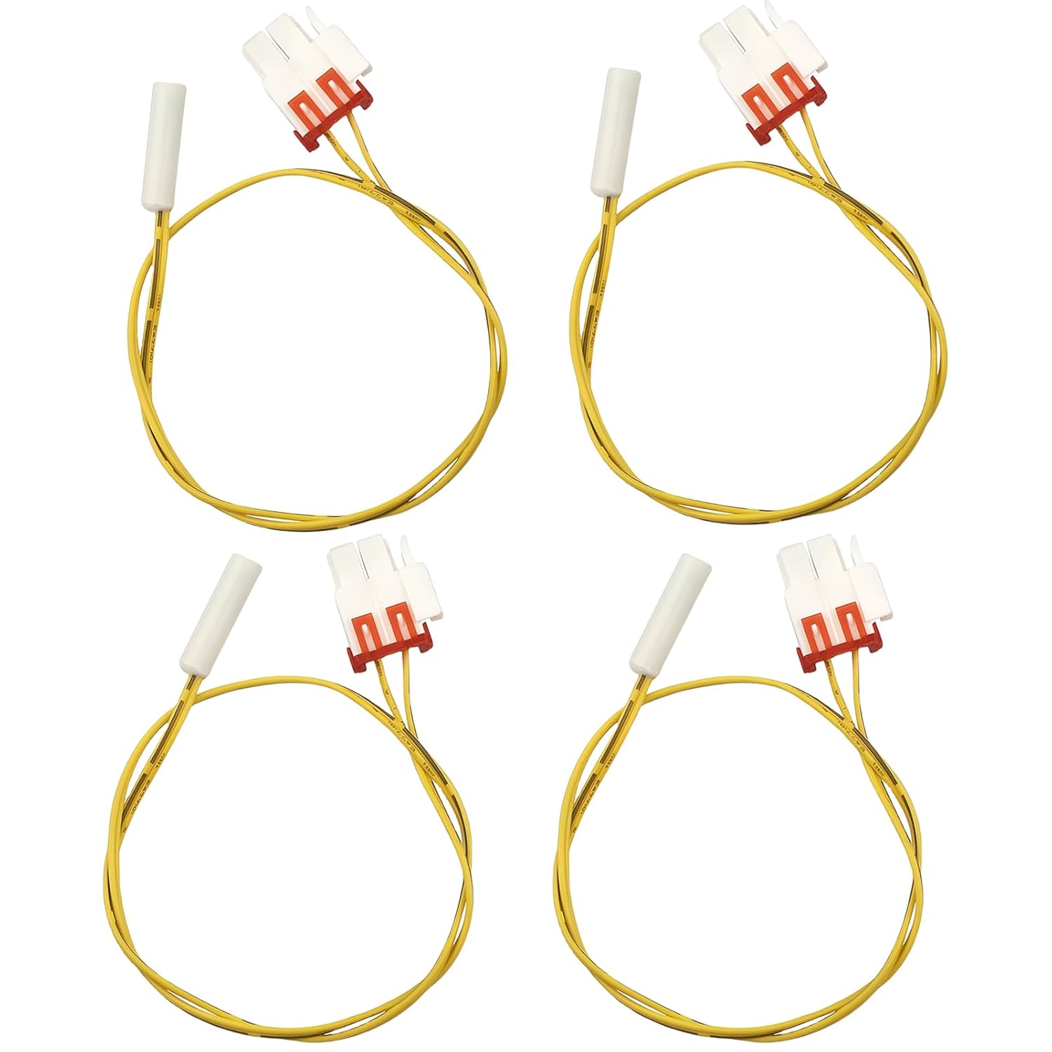 4-Pack DA32-10104N Temperature Sensor for Samsung Refrigerator, Compatible with DA32-10104V 4-Pack DA32-10104N Temperature Sensor for Samsung Refrigerator, Compatible with DA32-10104V 2030330 AP4979323 PS4138666 114002,Refrigerator Temp Sensor