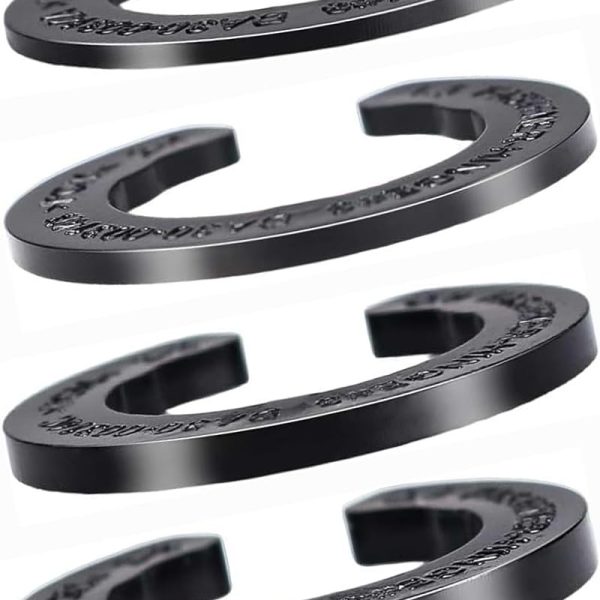 4PCS Upgraded DA99-04158A Hinge Shim Refrigerator Door Height Adjustment Kits,Replacement Parts for Samsung Refrigerator 3282540,DA60-00314C,PS6448337,AP5668209,4 Different Thickness (4)