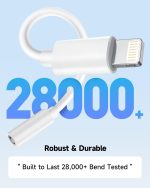 [Apple MFi Certified] 2 Pack Lightning to 3.5 mm Headphone Jack Adapter, iPhone Aux Adapter Converter Dongle Audio Cable Compatible with iPhone 14 13 12 11 X XS 8 7 - Image 6