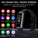 Fitness Tracker with 24/7 Heart Rate Blood Oxygen Sleep Monitor,Activity Tracker with 1.1" AMOLED Touch Color Screen, Multiple Sport Modes Step Counter,IP68 Waterproof for Women Men - Image 2