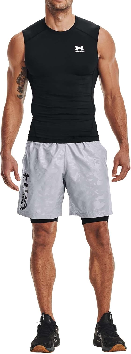 Under Armour Men's HeatGear Compression Sleeveless T-Shirt 5 Under Armour Men's HeatGear Compression Sleeveless T-Shirt - Image 5