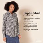 Amazon Essentials Womens Regular-Fit Long-Sleeve Button-Down Poplin Shirt - Image 2