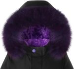 Girl Winter Coats Heavyweight Hooded Puffer Jacket Kid Parka Fleece Snow Outwear - Image 3