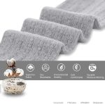 Girls Tights Toddler Cable Knit Cotton Footed Seamless Dance Ballet Baby Girls' Leggings 3/4 Pack - Image 3