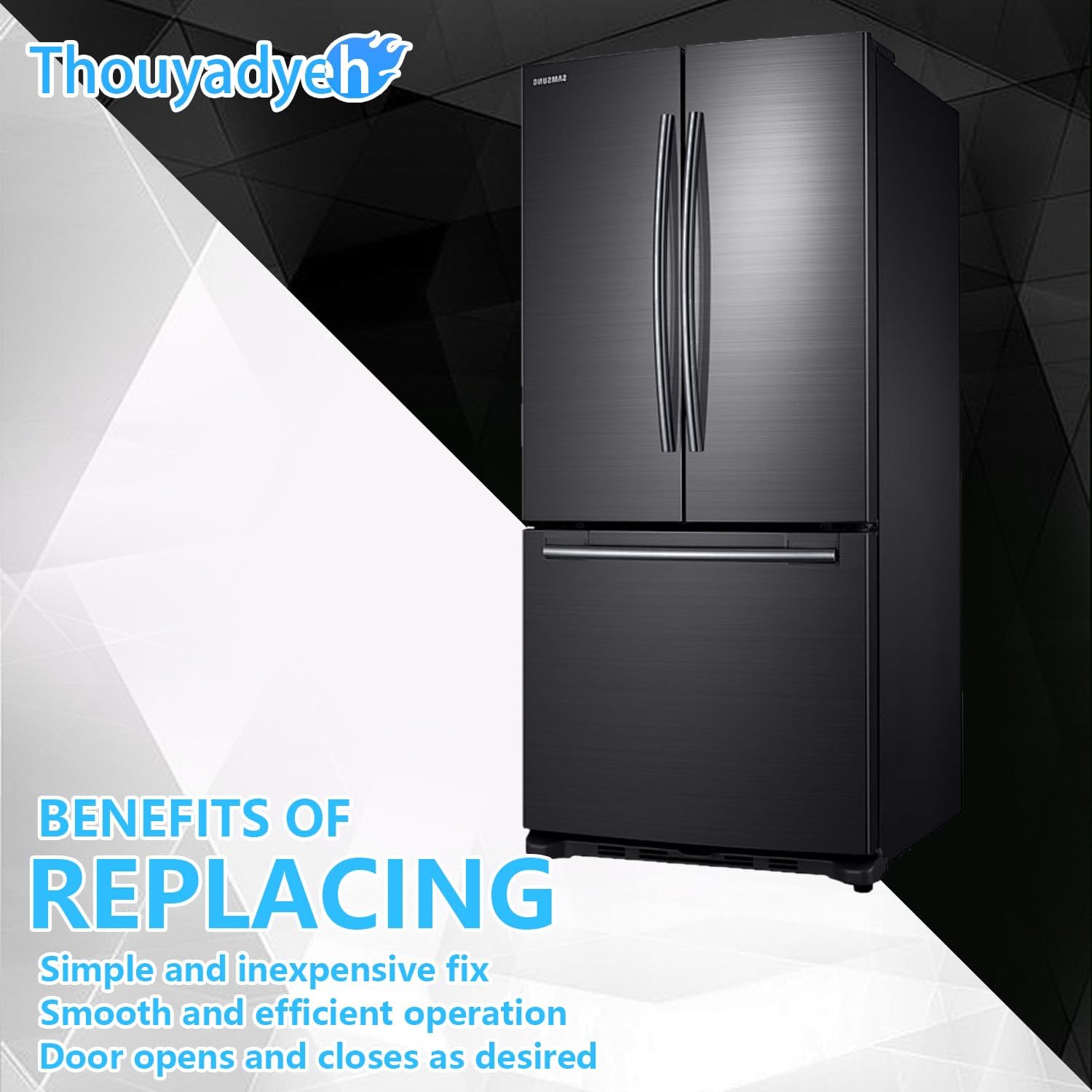 DA81-01345B Spring French For samsung rf4287hars Refrigerator French Door Spring RF267AFWP RF267HERS RF268ABBP RF268ABPN 4 DA81-01345B Spring French For samsung rf4287hars Refrigerator French Door Spring RF267AFWP RF267HERS RF268ABBP RF268ABPN - Image 4