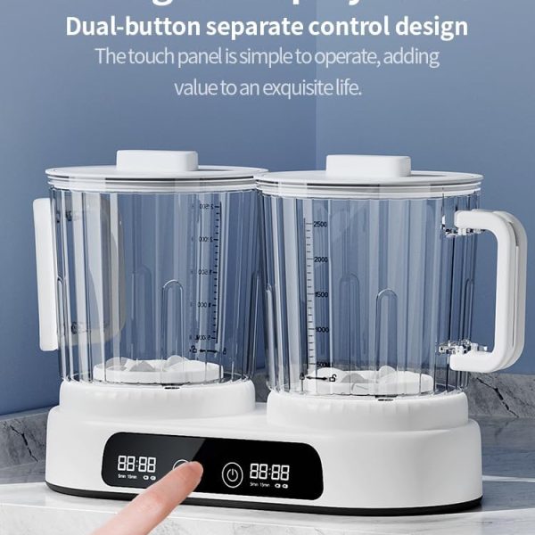 Portable Mini Washing Machine for Underwear, 2.5L*2 Underwear Washing Machine 8000mAh Rechargeable Battery–Deep Cleans Socks & Baby Clothes Ideal for Travel, Dorm & RV