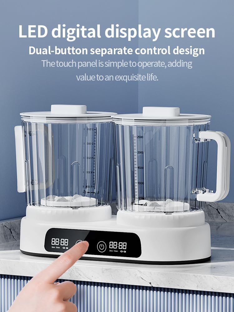 Portable Mini Washing Machine for Underwear, 2.5L*2 Underwear Washing Machine 8000mAh Rechargeable Battery–Deep Cleans Socks & Baby Clothes Ideal for Travel, Dorm & RV 1 Portable Mini Washing Machine for Underwear, 2.5L*2 Underwear Washing Machine 8000mAh Rechargeable Battery–Deep Cleans Socks & Baby Clothes Ideal for Travel, Dorm & RV