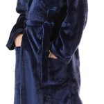 V.&GRIN Boys Fleece Robe, Hooded Plush Soft Fuzzy Bathrobe for Kids 3-14 Years