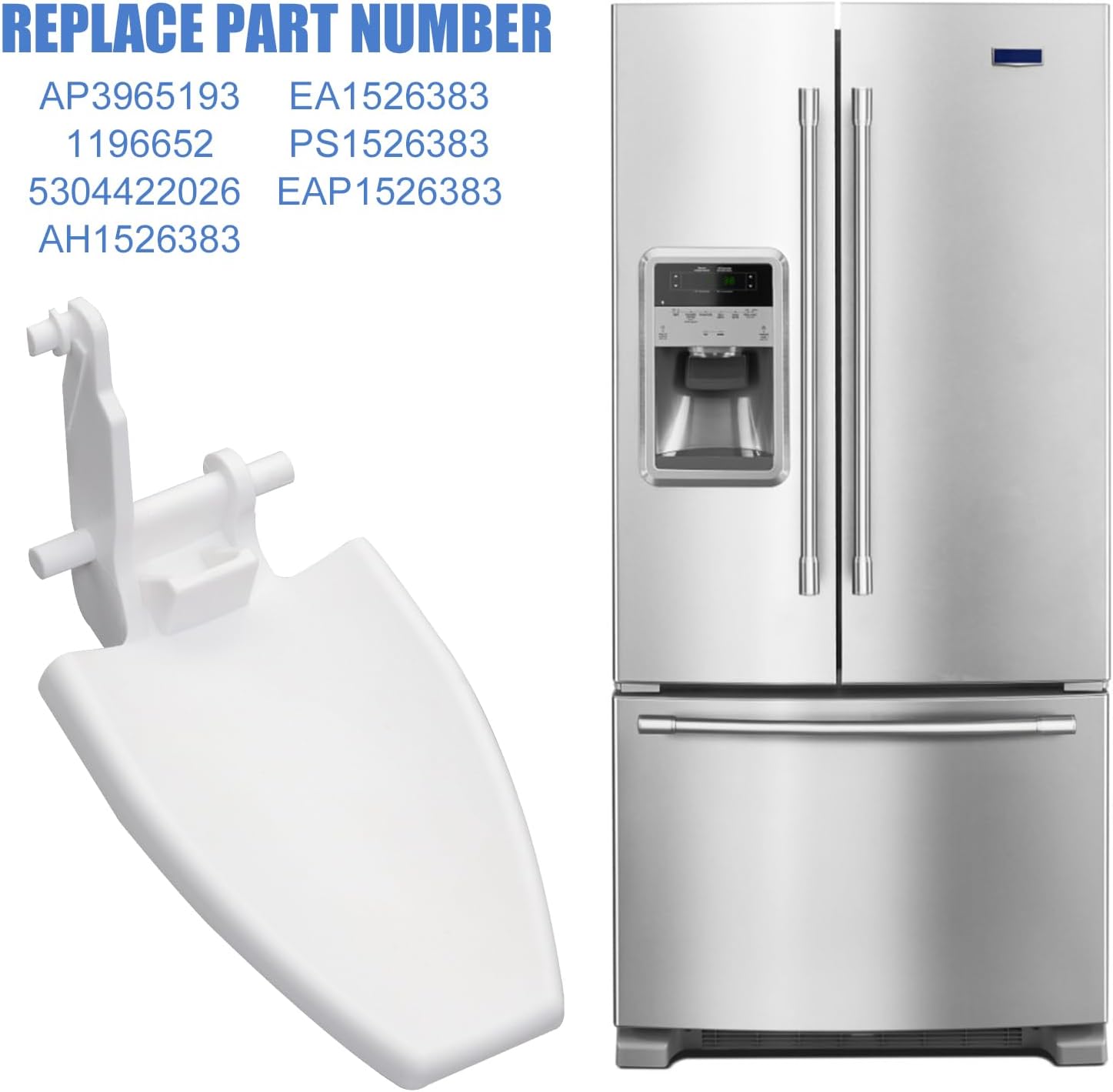 241682001 Refrigerator Water Dispenser Lever compatible with Frigidaire, Kenmore Refrigerator Water Dispenser Actuator 6 241682001 Refrigerator Water Dispenser Lever compatible with Frigidaire, Kenmore Refrigerator Water Dispenser Actuator - Image 6