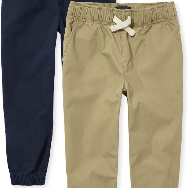 The Children's Place Stretch Pull on Jogger Pants,multipacks