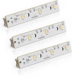 New Upgraded WR55X26671 Refrigerators LED Light Bulb for GE LED Refrigerator Light Bulb Replacement and GE Freezer Bulbs Replacement PS11767930 AP6035586 4468532 EAP11767930 3pcs