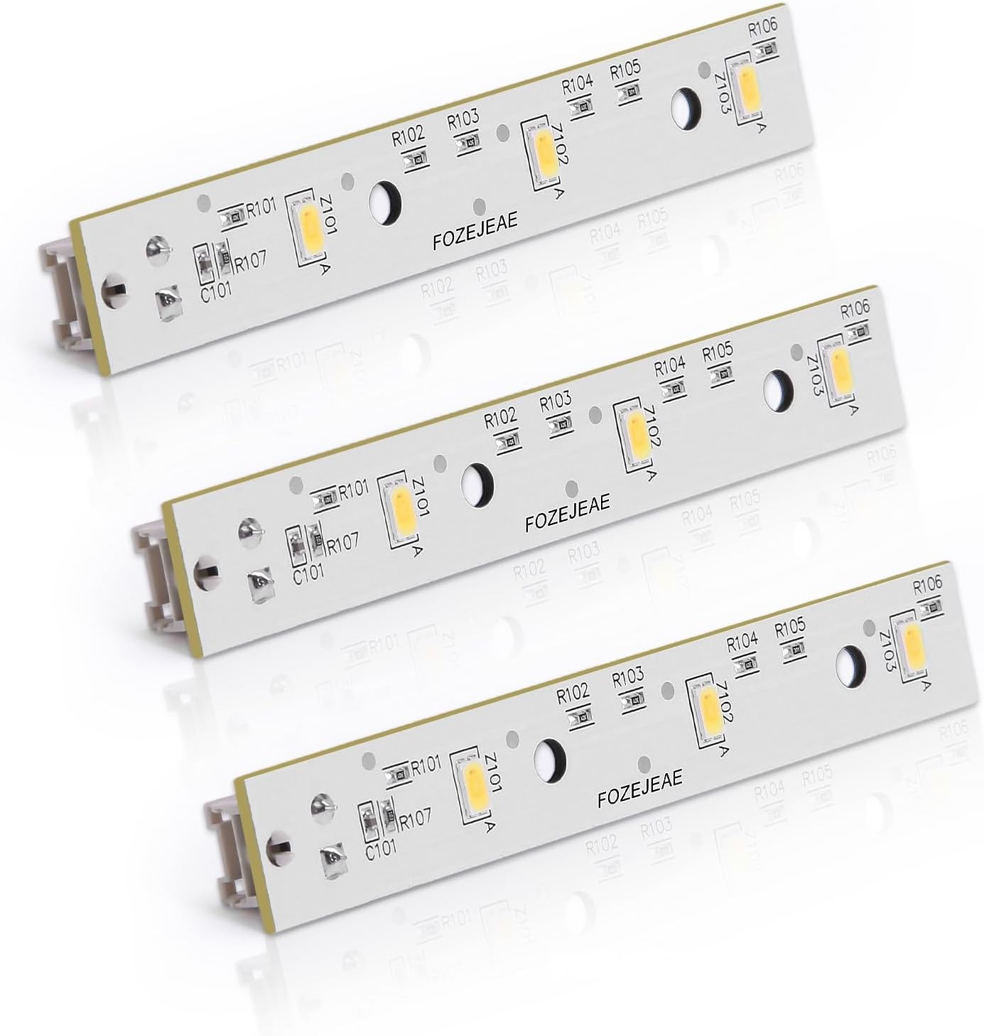 New Upgraded WR55X26671 Refrigerators LED Light Bulb for GE LED New Upgraded WR55X26671 Refrigerators LED Light Bulb for GE LED Refrigerator Light Bulb Replacement and GE Freezer Bulbs Replacement PS11767930 AP6035586 4468532 EAP11767930 3pcs