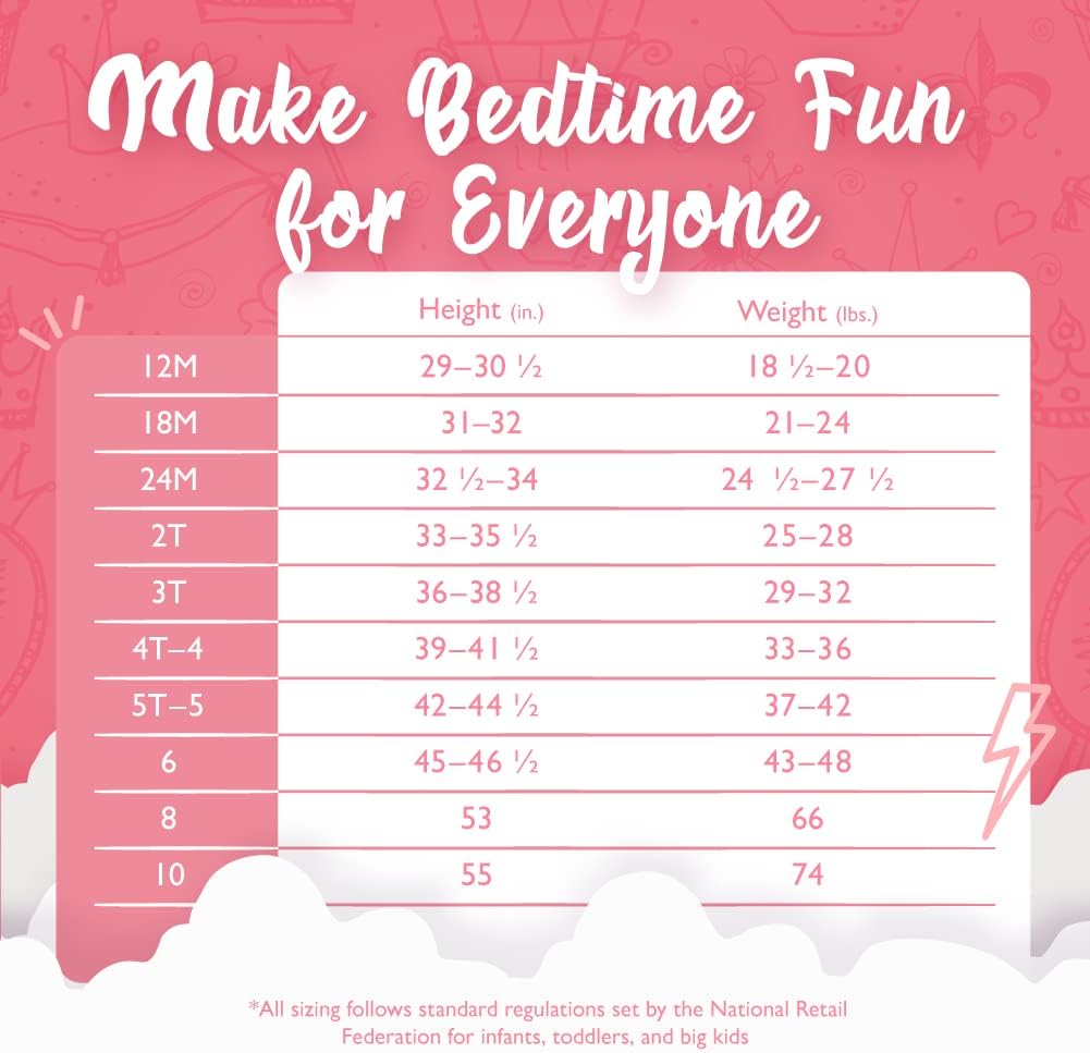 Disney girls Nightgown, Soft & Cute Pajamas for Kids, UNDER THE WATER 2, 4T 6 Disney girls Nightgown, Soft & Cute Pajamas for Kids, UNDER THE WATER 2, 4T - Image 6