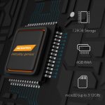 NUU A15 Cell Phone 4GB + 128GB, Unlocked for Mint, Metro, T-Mobile, Qlink and More, Perfect for Teenagers, Dual SIM 4G, Octa-Core Helio G36 2.2GHz 6.5" HD+, Android 13, White, US Warranty - Image 2