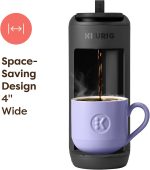 Keurig K-Mini Mate Single Serve K-Cup Pod Coffee Maker, Brews Up to 12 oz Cup, Compact Portable Coffee Machine for Small Spaces, Great For Dorms & Offices, Black - Image 2