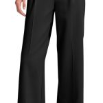 Girls Dress Pants Wide Leg Uniform Pants for Girls Preppy Clothes Size 7-14 Years