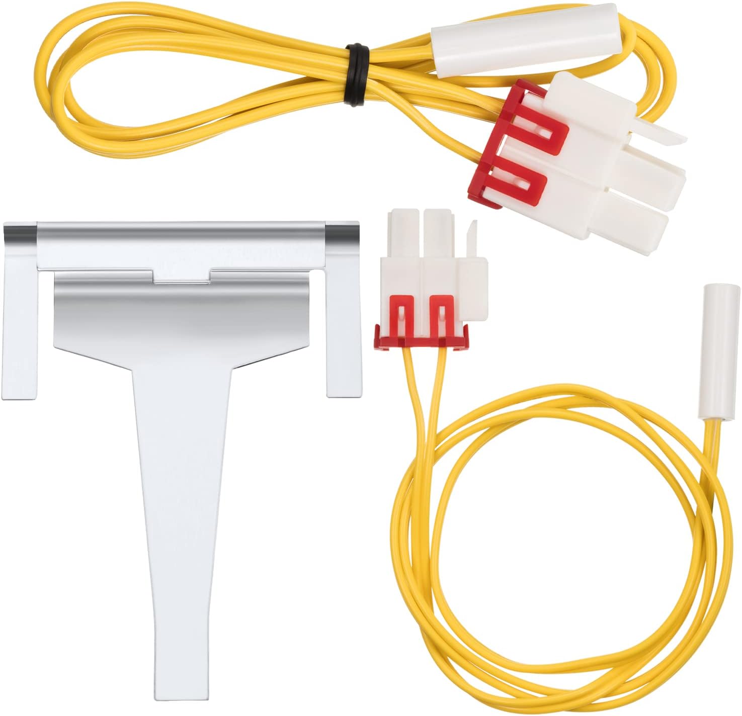 Hotop 3 Piece Refrigerator Defrost Kit with DA61-06796A Clip Drain Evaporator, Defrost Temp Sensors DA32-00006w and DA32-00006S 1 Hotop 3 Piece Refrigerator Defrost Kit with DA61-06796A Clip Drain Evaporator, Defrost Temp Sensors DA32-00006w and DA32-00006S