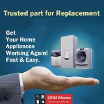 [DA81-01345B Spring OEM Mania] DA81-01345B 2-PACK NEW OEM Produced for SAMSUNG Refrigerator French Door Springs and 2 White Sleeve Pin Set Replacement Part - Image 5