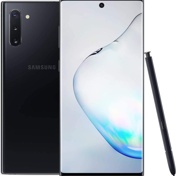 Samsung Galaxy Note 10, 256GB, Aura Black - Fully Unlocked (Renewed)