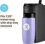 Keurig K-Mini Mate Single Serve K-Cup Pod Coffee Maker, Brews Up to 12 oz Cup, Compact Portable Coffee Machine for Small Spaces, Great For Dorms & Offices, Black - Image 6