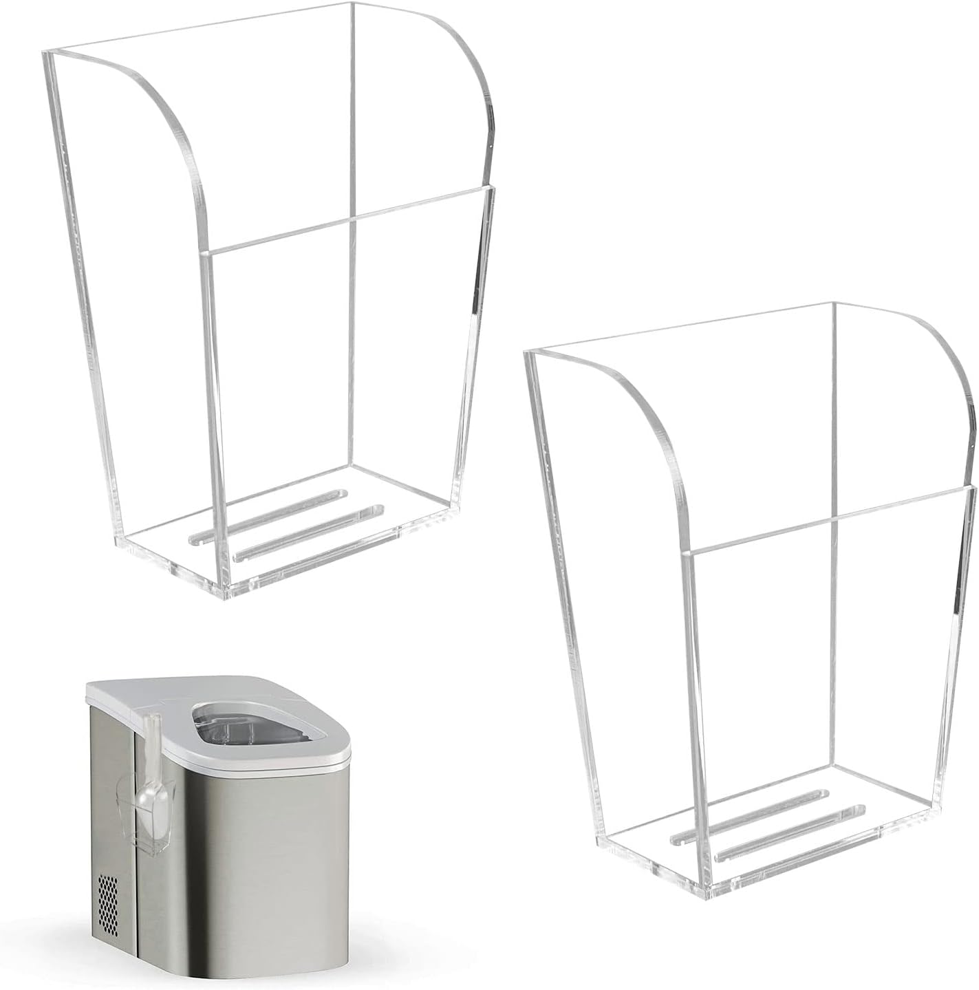 2 Pack Ice Scoop Holder, Ice Maker Scoop Holder for 2 Pack Ice Scoop Holder, Ice Maker Scoop Holder for Counter Top Ice Makers and Machines