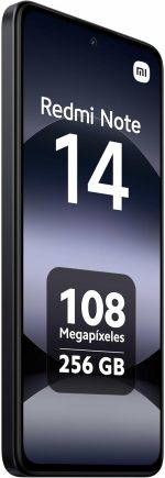 Xiaomi Redmi Note 14 4G LTE (for Tmobile Mint Tello Global) (256GB + 8GB) 6.67" 120Hz 108MP AI Camera Global Version Dual Sim (Midnight Black) - Image 4