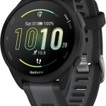 Garmin Forerunner 165, Running Smartwatch, Colorful AMOLED Display, Training Metrics and Recovery Insights, Black