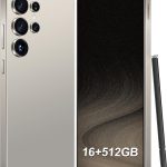I25 Ultra Unlocked Smartphone,16+512GB Unlocked Phone,Snapdragon 8 Gen3, 6.9" HD+ Display,Built in Pen,7000mAh Dual Speakers 5G/Face ID/Fingerprint Lock/Dual SIM/GPS (Titanium Gray)