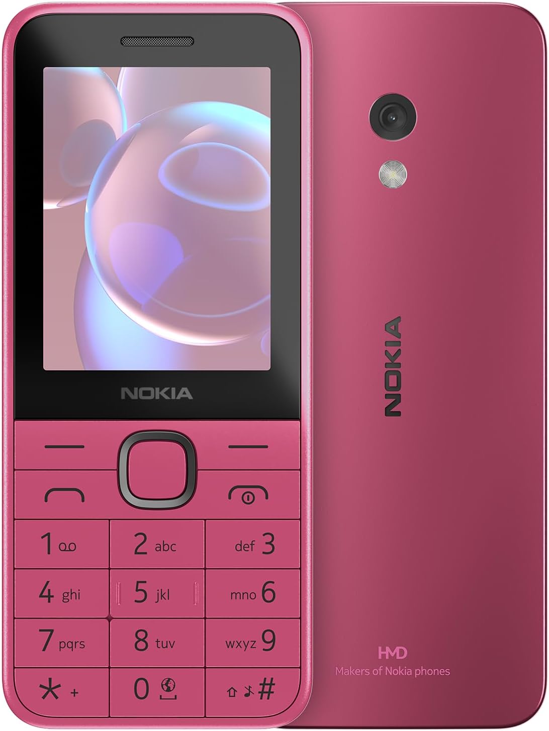 Nokia 225 4G (2024) | Dual SIM | GSM | Nokia 225 4G (2024) | Dual SIM | GSM | Unlocked | International Version | Pink