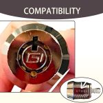 Replaces Washer and Dryer Key GR800 AP2402824 647110 M404608 for Commercial Laudry Appliance Meter Case Lock