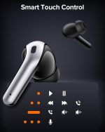 TAGRY Bluetooth Headphones True Wireless Earbuds 60H Playback LED Power Display Earphones with Wireless Charging Case IPX5 Waterproof in-Ear Ear buds with Mic for TV Smart Phone Laptop Computer Sports - Image 7