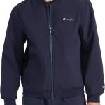 Champion mens Soft Shell Sport Bomber Jacket With Logo