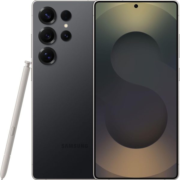 SAMSUNG Galaxy ​S25 Ultra 5G 2025 (International Version) | GSM Unlocked (T-Mobile) | ​512GB ​Storage​ + 12GB RAM SM-S938B ​Qualcomm Snapdragon 8 Elite Android 15 Smartphone (Titanium Black)