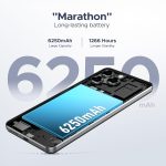 DOOGEE Note 58 Android 16 Unlocked Phones, 32GB+128GB/2TB Expand Cell Phone, 6.6''HD+90Hz Dispaly, 6250mah Battery, 4G Dual Sim Unlocked Smartphone, Widevine L1/NFC/OTG/Face Unlock - Image 7