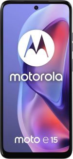 Motorola Moto E15 Dual-SIM 64GB ROM + 2GB RAM (GSM Only | No CDMA) Factory Unlocked 4G/LTE Smartphone (Fresh Lavender) - International Version - Image 2