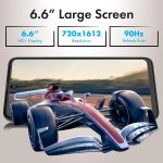 NUU N10 Basic Cell Phone for T-Mobile, Mint, Metro, Qlink, Tello and More 4GB/128GB, Perfect for Teenagers, Dual SIM 4G, Octa-Core 6.6" 90Hz HD+, Unlocked Phones Android Phone 14, US Warranty (Black) - Image 7