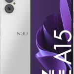 NUU A15 Cell Phone 4GB + 128GB, Unlocked for Mint, Metro, T-Mobile, Qlink and More, Perfect for Teenagers, Dual SIM 4G, Octa-Core Helio G36 2.2GHz 6.5" HD+, Android 13, White, US Warranty