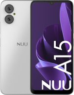 NUU A15 Cell Phone 4GB + 128GB, Unlocked for Mint, Metro, T-Mobile, Qlink and More, Perfect for Teenagers, Dual SIM 4G, Octa-Core Helio G36 2.2GHz 6.5" HD+, Android 13, White, US Warranty