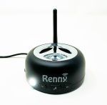 RENNY - Loud Cell Phone Ringer, Amplifier & Flasher for Hearing Impaired & Noisy Environments (117dB) | Wireless Bluetooth Auto-Connect | 5 Selectable Ringtones | No Missed Calls