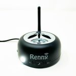 RENNY - Loud Cell Phone Ringer, Amplifier & Flasher for Hearing Impaired & Noisy Environments (117dB) | Wireless Bluetooth Auto-Connect | 5 Selectable Ringtones | No Missed Calls