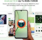 UMIDIGI G9T Cell Phone, Android 14 Smartphone Unlocked, 6.75" HD+ 90Hz Display, 5000mAh Battery, 18W Fast Charging, 8(4+4)+128GB/1TB TF, 13MP Camera, AI Face & Fingerprint Unlock, 4G Dual SIM, GPS - Image 5