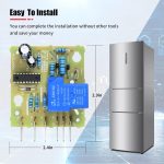 4388931 Refrigerator Main Control Board W10352689 Adaptive Defrost Board Compatible with Whirlpool Kenmore Maytag Kitchenaid, Fits Model WPW10352689 W10352689 PS11753571 AP6020253 AP3109393, Ytpoools - Image 5