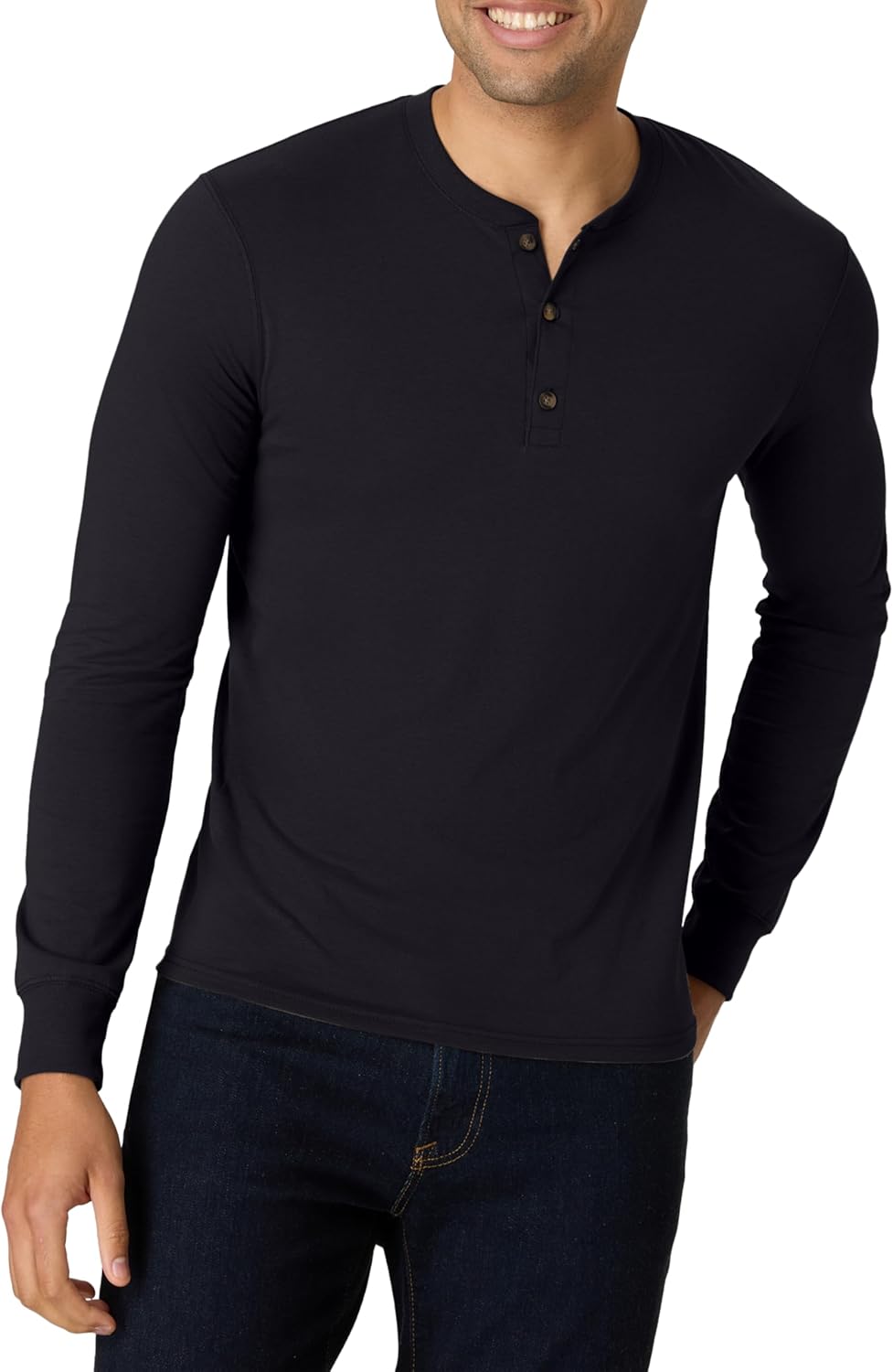Hanes Originals Men's Tri-Blend Long Sleeve Henley T-Shirt, Lightweight Long Hanes Originals Men's Tri-Blend Long Sleeve Henley T-Shirt, Lightweight Long Sleeve Tee
